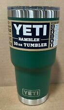 YETI Rambler 30 oz. Insulated Tumbler Northwoods Green with Magslider Lid NEW