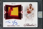 2020-21 Panini Flawless Trae Young Tri-Color Patch Auto Ruby /15 Hawks