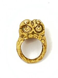 Cracker Jack Gumball Prize Owl Small Child’s Ring