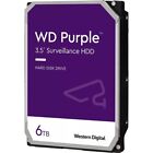 WesternDigital Purple 6TB Hard Drive 3.5' NVR Surveillance CCTV desktop WD60PURX