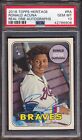 2018 TOPPS HERITAGE RONALD ACUNA JR. REAL ONE AUTO AUTOGRAPH PSA 10!
