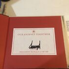 DONALD TRUMP OUR JOURNEY TOGETHER SIGNED AUTOGRAPH BOOK JSA FULL LETTER COA MAGA