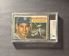 1956  TED WILLIAMS #5 * BVG 4 GREY BACK * SHARP COLOR! BECKETT GRADED * LOOK!
