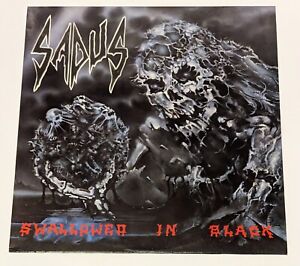 Sadus Swallowed In Black LP, OG 1st Press, NM/NM Insert, Death Slayer Metallica