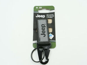 Jeep Licensed Canvas Strap Key Chain Keychain Keyring