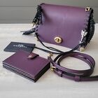 Lot of 2 COACH Dinky 19 w/ Charms / Wallet Glovetanned Leather Crossbody 37465