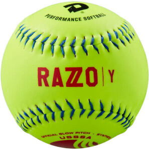 Razzo Classic Y WTDRZYS12UB 12 Inch USSSA Synthetic Leather Slowpitch Softball