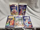 Walt Disney VHS Tapes Lot of 5 Masterpiece -  the classics & More New Sealed
