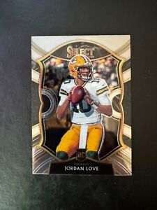 2020 Panini Select Jordan Love RC Concourse Level #47 Green Bay Packers Rookie