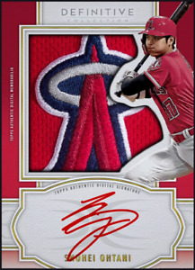 New Listing2020 Topps Definitive Collection Patch Autograph RARE SHOHEI OHTANI Digital Card
