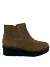Clarks Collection Suede Ankle Boots Airabell Style Khaki