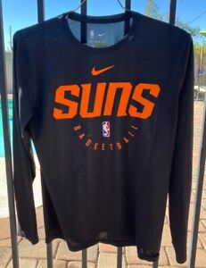 Phoenix Suns Nike Dri-FIT NBA Long-Sleeve T-Shirt - Excellent Condition - Medium