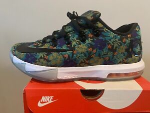 NIKE KD VI 6 KEVIN DURANT Floral what the aunt pearl bhm mvp supreme size 9.5