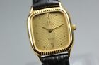 [EXC+5] OMEGA Deville 1450 Gold Dail Square Quartz Women's Watch From JAPAN T539