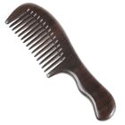 Onedor Handmade 100% Natural Chacate Preto Hair Wooden Combs