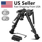 Tactical Spring Return Hunting Rifle Bipod Sling Mount+Swivel Adapter 6- 9 Inch