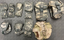 -LOT of 10- Military MOLLE II  Mags/IFAk/canteen Pouches