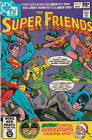 SUPER FRIENDS #42    CHRISTMAS ISSUE * GREEN FURY [FIRE]  DC  1981  NICE!!!