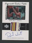 New Listing2003-04 UD Exquisite Collection #64 David West RPA RC Rookie Patch AUTO /225