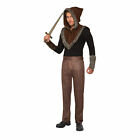 Adult Men's Dragon Viking Nordic Faux Leather Pants Halloween Costume Cosplay