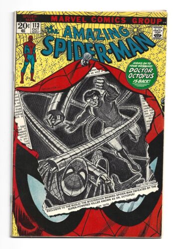 Amazing Spider-man #113, FN/VF 7.0, 1st Appearance Hammerhead