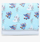 Loungefly Disney Lilo & Stitch Snow Day Scrump Snowman Snap Wallet
