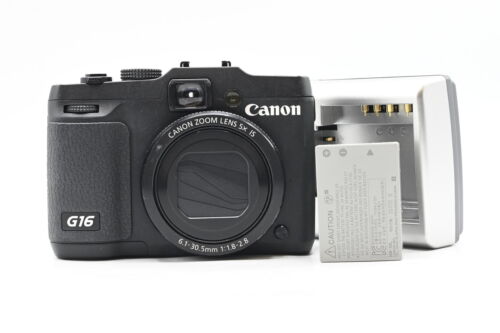 Canon PowerShot G16 Digital Camera 12.1MP 1080P/60p HD Video #236