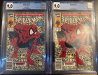 Spider-Man #1 1990 2x CGC 9.0 WHITE Pages! Newsstand! 9.8 with Press?