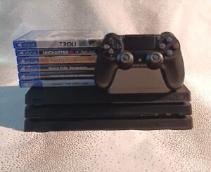 Sony PlayStation 4 Pro Console Bundle - 1TB - 6 Games - 1 Controller