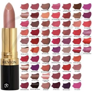 Revlon Super Lustrous Lipstick ~ Choose from over 40 Sealed Shades 510-850