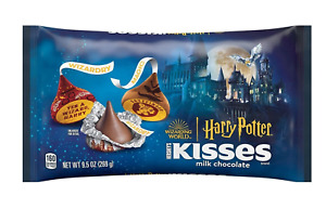 Hershey's 9.5 oz HARRY POTTER Kisses Milk Chocolate Halloween Candy Bag  BB 7/24