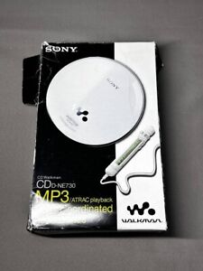 SONY CD Walkman D-NE730 WALKMAN Sony Black Tested from Japan Used