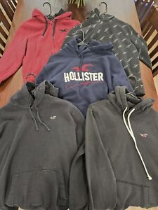 Mens Lot Of 5 Hooded Hollister Sweatshirts - Hoodies  size Small
