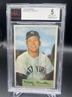 1954 Bowman #65 Mickey Mantle Beckett Graded 5 Excellent