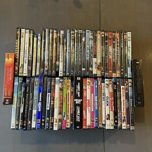 Blu Ray DVD Movie Lot of 50+ Thriller Comedy Mystery  Superhero