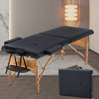 Massage Table Folding Massage Spa Facial Cradle Salon Bed Massage Tattoo Bed