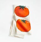 Crate and Barrel Tomatoes Dish Towels - RARE. NEW. 20