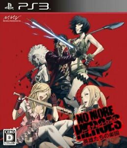 USED PS3 PlayStation 3 No More Heroes heroes of paradise (language/Japanese)