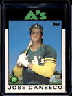 1986 Topps Traded Jose Canseco Rookie RC #20T Oakland Athletics
