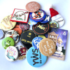 Button Pin Lot 25 Assorted Badges