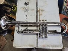 Vintage 1970s King Tempo Silver Trumpet Musical Instrument