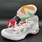 Nike Air Jordan XXXVII 37 Hare White True Red DD6958-160 sz 14 Men's Sneakers