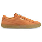 Puma Suede Crepe Lace Up  Mens Orange Sneakers Casual Shoes 380707-08