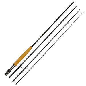 Twinfish Fly Rod 9ft 5/6 WT Graphite 4 Pieces Fast Action Trout Rod Freshwater