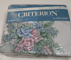NEW VTG CRITERION by Dan River 4pc Melinda Floral Queen Set Sheets No Iron USA