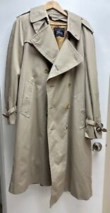 Burberry Heritage Trench UK Sz 54 Reg /US 44 w/Removable Liner Tan