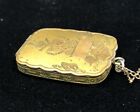 Vintage Antique Victorian Style 12k Gold Filled Picture Locket Necklace Charm