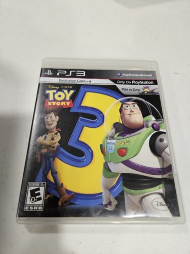 TOY STORY 3 (PlayStation 3, 2010) PS3 GAME COMPLETE with MANUAL