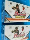 2021 Bowman Draft Hobby Jumbo Baseball 2 box lot - 3 autographs per box