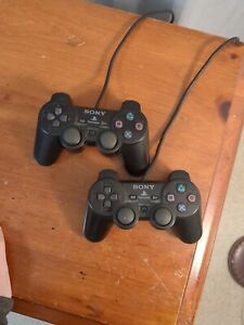 New ListingPair Of USED Sony PlayStation 2 PS2 DualShock 2 Wired Controller SCPH-10010